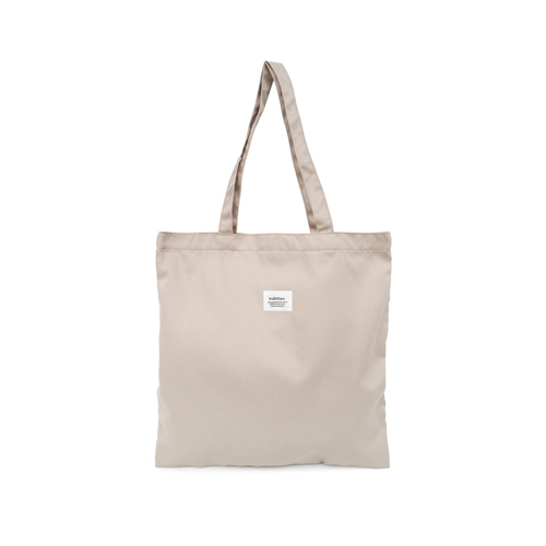 [버빌리안] Basic eco bag (beige) - 에코백