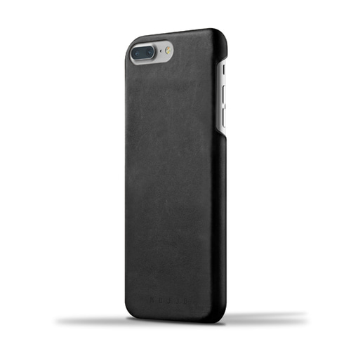 [무쪼] Leather Case for iPhone 8 Plus / 7 Plus - Black