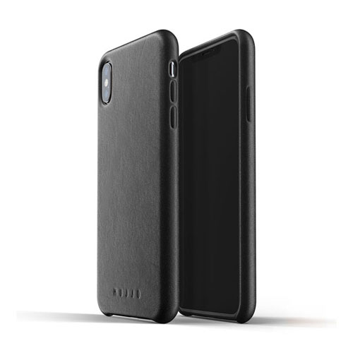 [무쪼] Full Leather Case for iPhone Xs Max - Black