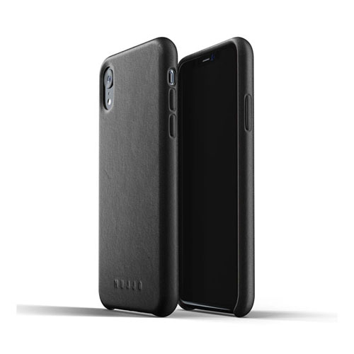 [무쪼] Full Leather Case for iPhone Xr - Black