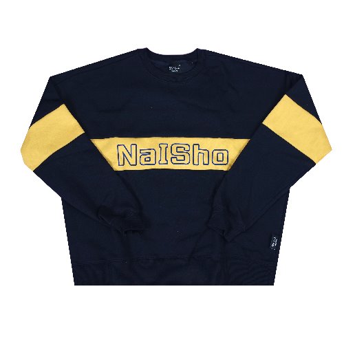 NAISHO navy &amp; mustard color matching mantoman