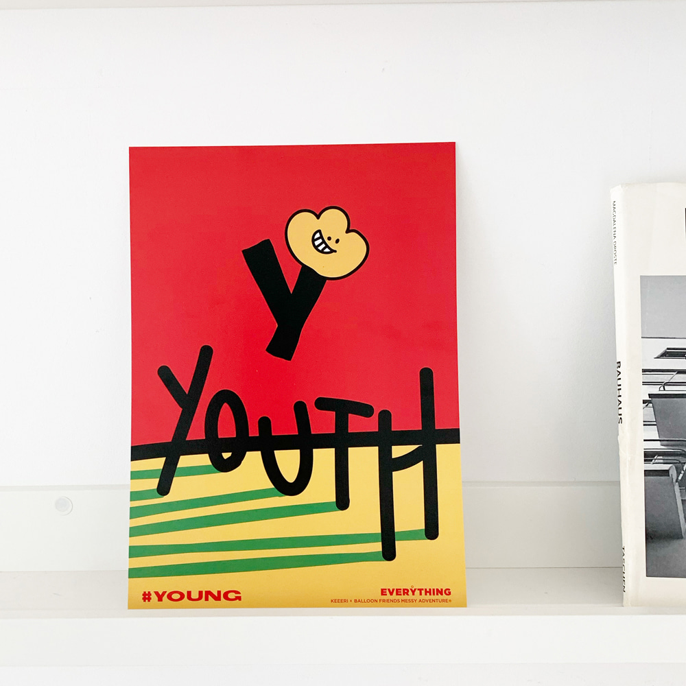 [KEEERI x BFMA] EVERYTHING 포스터 A4,A3 - YOUNG