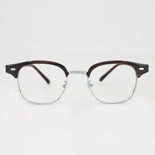 SBKA Muni-C02 레오파드 하금테 안경 (블루라이트 차단)